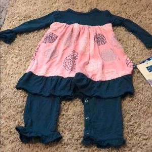 Kickee Pants Long Sleeve Dress with Bloomers